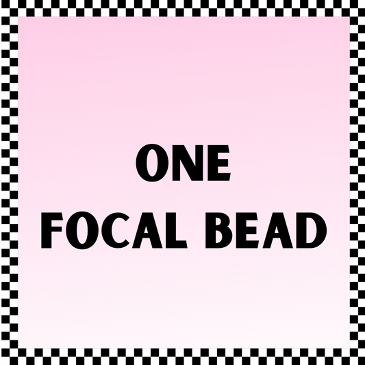 One individual focal bead